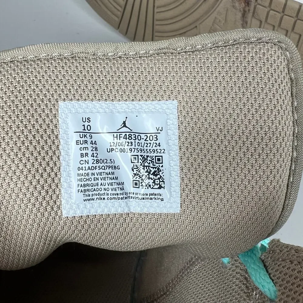 Nike Air Jordan 1 Mid BG Legend Light Brown Tan Khaki Cream Size Mens 10